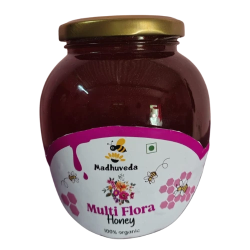 multiflora honey front side