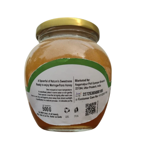 moringa honey back side