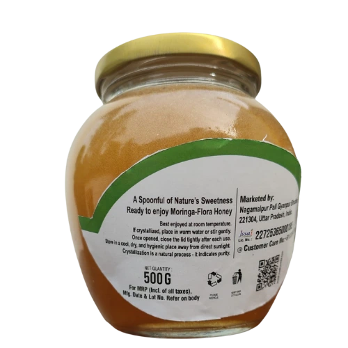 moringa honey curved side